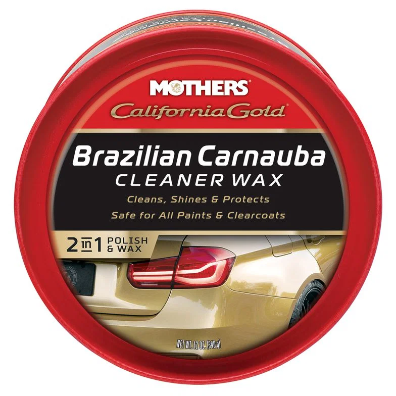 05500 – MOTHERS Car Wax, Brazilian Carnauba Paste 12 Ounce Can Without Applicator